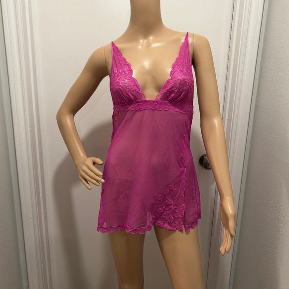 Victoria's Secret Other - Vintage Victoria's Secret Lace Appliqué Babydoll